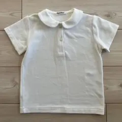 familiar 110 丸襟半袖　ポロシャツ　ブラウス