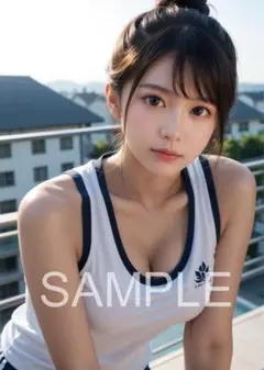 AI グラビア 美女 A4ポスター 生写真 美人 可愛い 高画質 c100529
