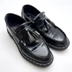 ドクターマーチン　エイドリアン　タッセルローファー 　ホワイトステッチ　３８