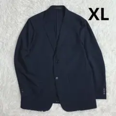 ✨新品・2026モデル・大きめXL✨ユニクロ　感動ジャケット　メンズ　紺　XL