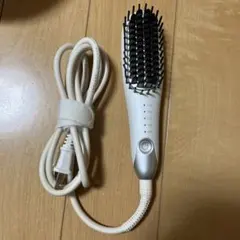 Agetuya ブラシヘアアイロン ホワイト
