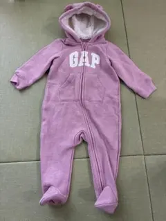GAP フード付きロンパース ピンク