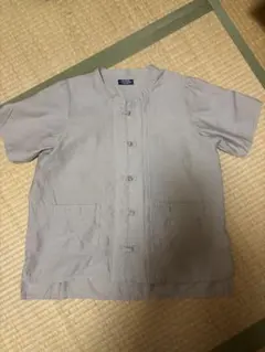 NANEA チャイナシャツ　半袖　ベージュ　ナネアのサムネイル