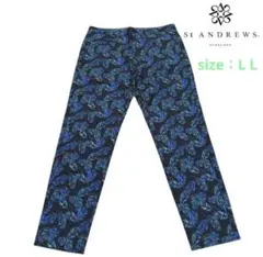 未使用】定価1.8万 St ANDREWS パームリーフプリントショートパンツ