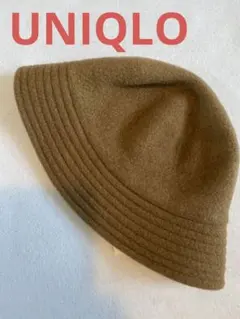 ★未使用タッグ付　UNIQLO レディースバケットハット　アジャスターウール