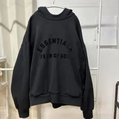 ESSENTIALS FEAR OF GOD ブラックパーカー Lサイズ