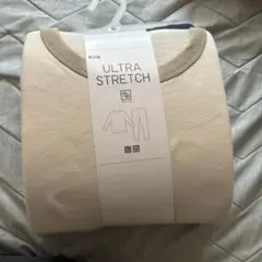 ユニクロ ウルトラストレッチ ルームウェア XL クリーム色・黒