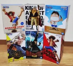 【値引中・未開封・箱付】ワンピース フィギュア 6種セット まとめ売り