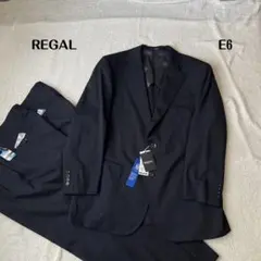 【新品未使用】REGAL 洗える ネイビースーツ 2パンツ 大きいサイズ E6