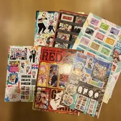 週刊少年ジャンプ　シール6枚セット