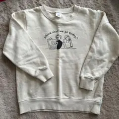 デビロック トレーナー 130 キッズ ベージュ