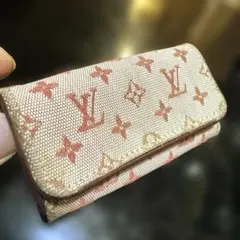 ⑤☆内側美品☆モノグラム・ミニ♪ミュルティクレ4 キーケース