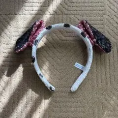 ディズニーランド　カチューシャ　101匹わんちゃん　スパンコール
