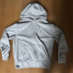 NIKE ジップアップパーカー グレー