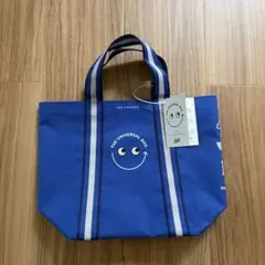 アニヤ・ハインドマーチBoots コラボ ミニトートバッグ 青