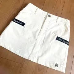 efficace ロゴ　刺繍　スカート　インパン付き　レディース　スポーツのサムネイル