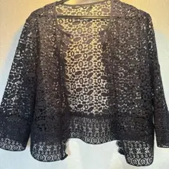 ZARA レースボレロ Sサイズ　七分袖のサムネイル