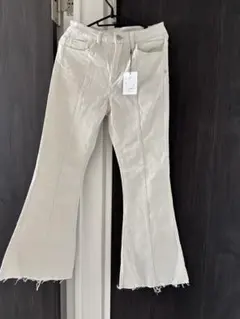 GRL ホワイト フレアパンツ