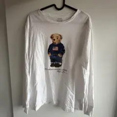 ラルフローレン ポロベア長袖Tシャツ L/160 ホワイト