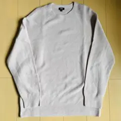 UNIQLO クルーネックセーター XXL ライトグレー