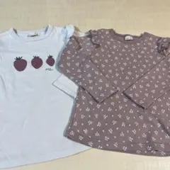 petit main 長袖カットソー 2枚組　110