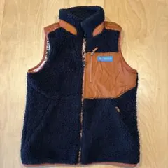 Columbia フリース　リバーシブルダウンベスト　M(10-12)サイズ