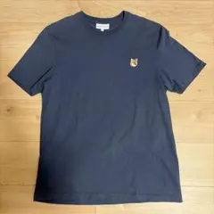 MAISON KITSUNE フォックスロゴTシャツ M 紺 試着のみ ネイビー - メルカリ