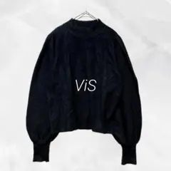 a1434 ViS color YOUR CLOSET ハイネックニットセーター