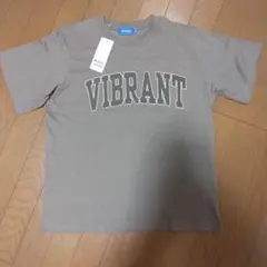 GLAZOS グラゾス ロゴ入り半袖Tシャツ ロゴT ベージュ Mサイズ 160のサムネイル