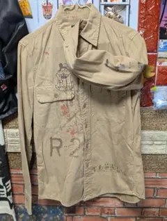 Polo Ralph Lauren ロゴプリント ワークシャツ