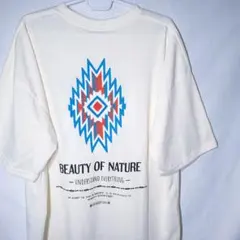 新品 Tシャツ XL オルテガ柄 ボーメール サガラ ネイティブ カットソー