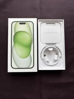 Apple iPhone 15 空箱 付属品セット
