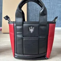 【美品】MASERATI マセラティ ミニトートバッグ　カートバッグ ノベルティ 美品】MASERATI マセラティ ミニトートバッグ カートバッグ - メルカリ