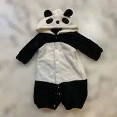 パンダ柄ロンパース 50-60cm