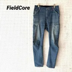 FieldCore フィールドコア デニム カーゴパンツ L ストレッチ