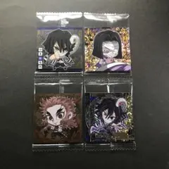 【匿名配送】鬼滅の刃シールウエハース其ノ十二　煉獄　伊黒　気殺レア　極レア