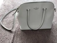あ*か様 Kate Spade ホワイトハンドバッグ
