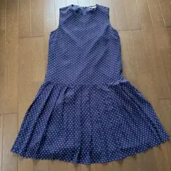 UNIQLO ノースリーブ ひざ丈ワンピース S