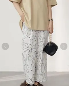 アメリカンホリックAMERICAN HOLIC♡ドロストとろみワイドパンツ