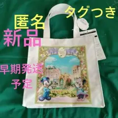 ファンタジースプリングスホテル トートバッグ新品未使用　ディズニーシートートのサムネイル