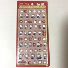 ボンボンドロップシール mini ミニ　サンリオ　ハローキティ　キティ　赤