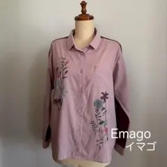 ✳️週末お値下げ◆Emago イマゴ◆前後見頃切替えブラウスのサムネイル