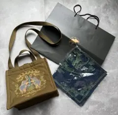 未使用ハンティングワールド ボルネオチャリティー 2WAYトートショルダーバッグ