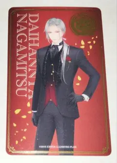 刀剣乱舞 とうらぶ 燭台切光忠 祝装箔押しクリアカード 大本丸博