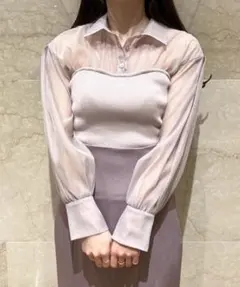 スナイデル 肌見せトップス