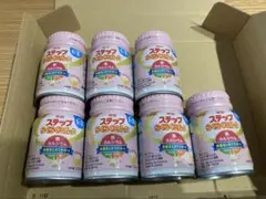 明治ステップらくらくミルク缶　120m×7本