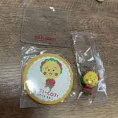 コジコジ　おでかけ缶ミラー　コジコジスイング　ガチャガチャ　２点セット
