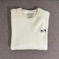 アニヤハインドマーチ UNIQLO プレミアムクルーネックセーター 160