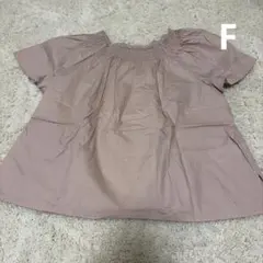 earth music&ecology シャーリングブラウス ピンク Fサイズ