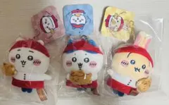 ちいかわ焼き 店員さんなマスコット 3点セット（ちいかわ・ハチワレ